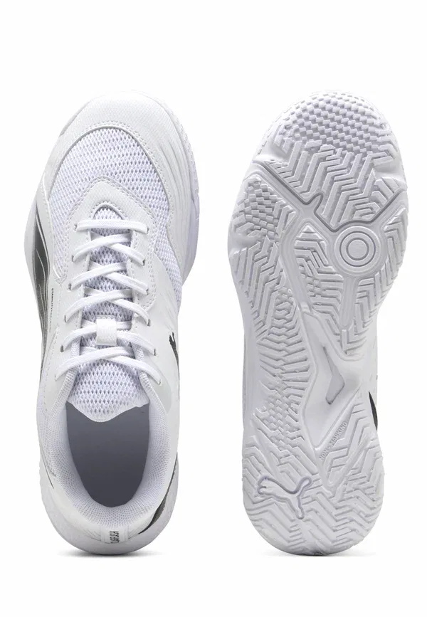 Кроссовки с защитой от холода Solarflash iii jr, Puma, white-black, белый/черный — фото 3