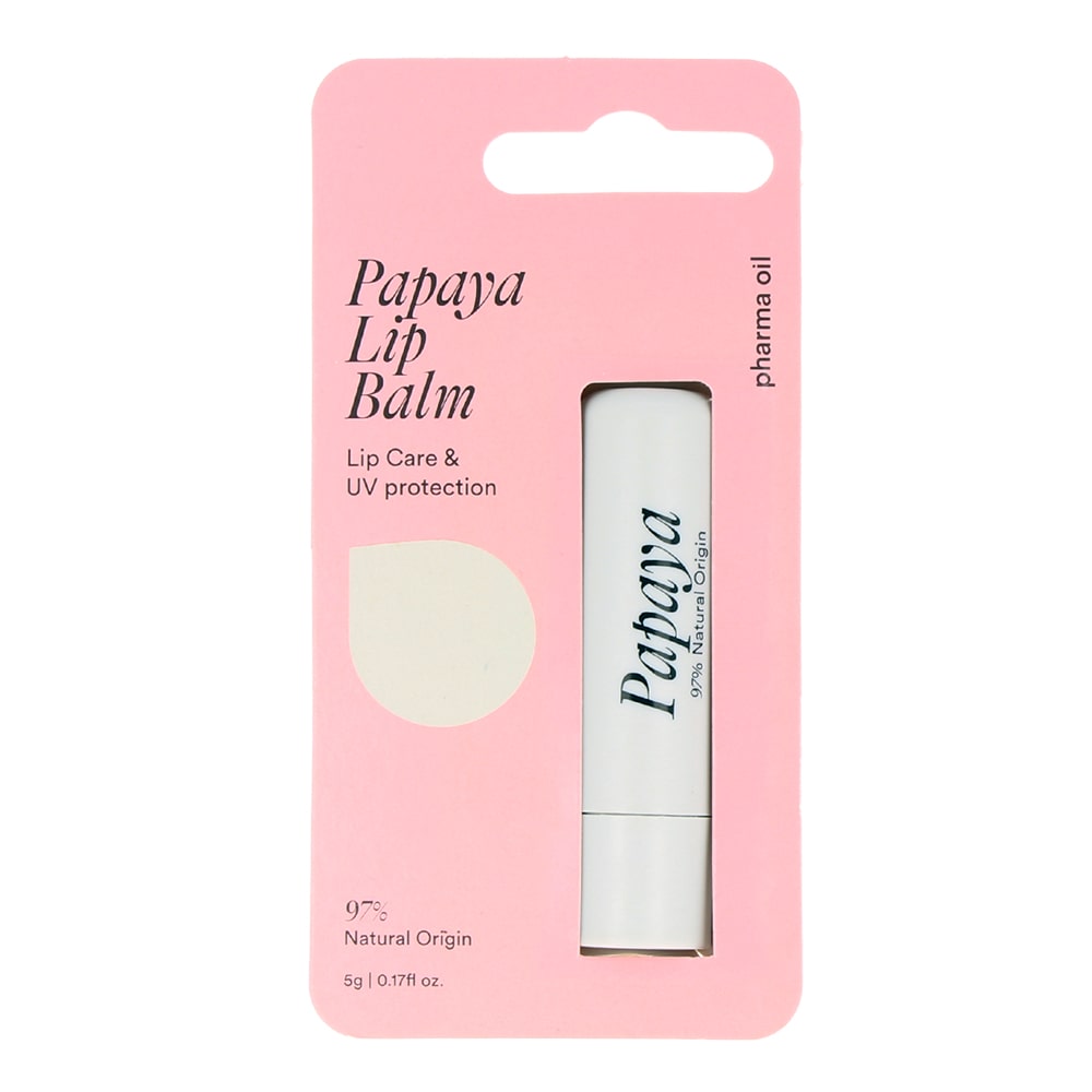 

Натуральный бальзам для губ papaya lip balm Pharma Oil, вес 5 гр.