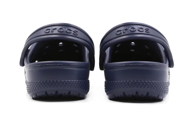 Детские сандалии-клоги с перфорацией Classic Clog Crocs, Dark Blue — фото 4