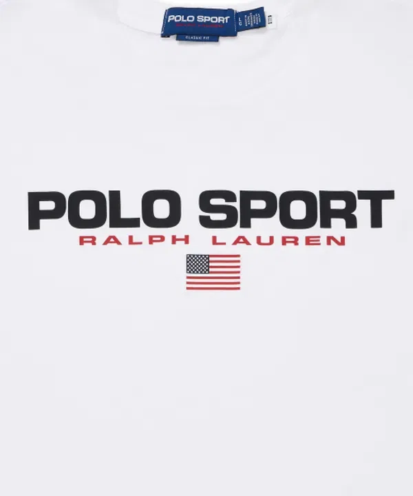 Футболка поло с коротким рукавом, классический крой, Polo Ralph Lauren, белый — фото 4