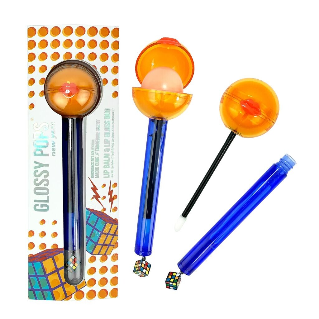 

Glossy Pops Throwback 80’s Бальзам и блеск для губ Magic Cube, 1 шт.