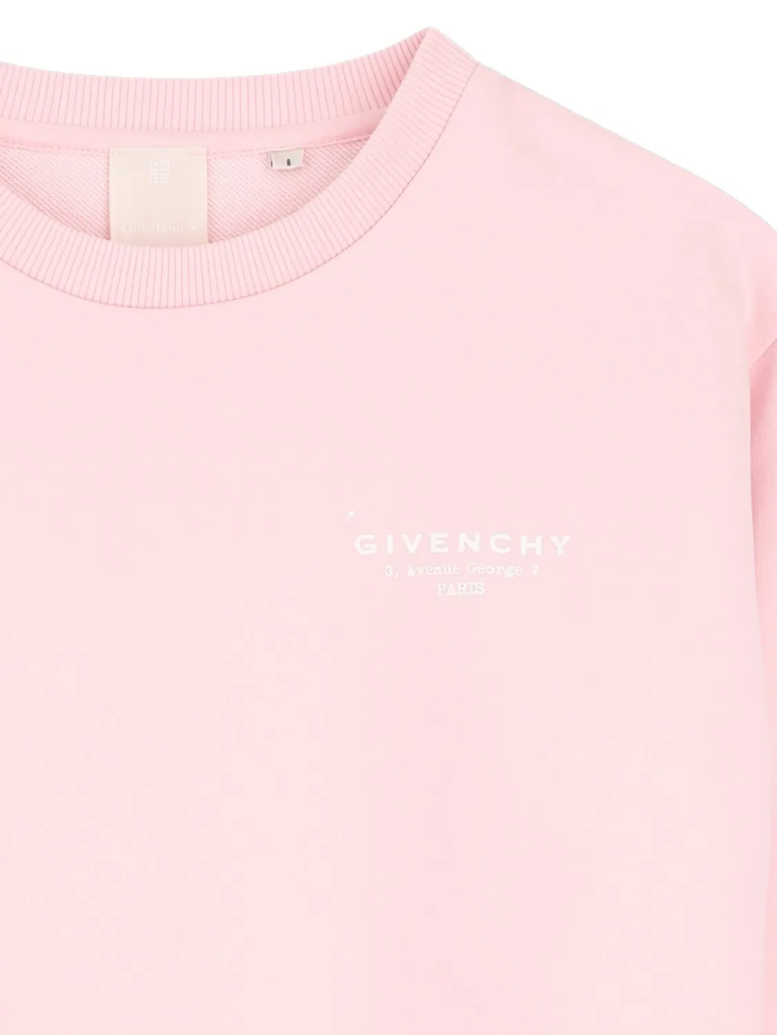 Свитшот с принтом Givenchy, розовый — фото 2