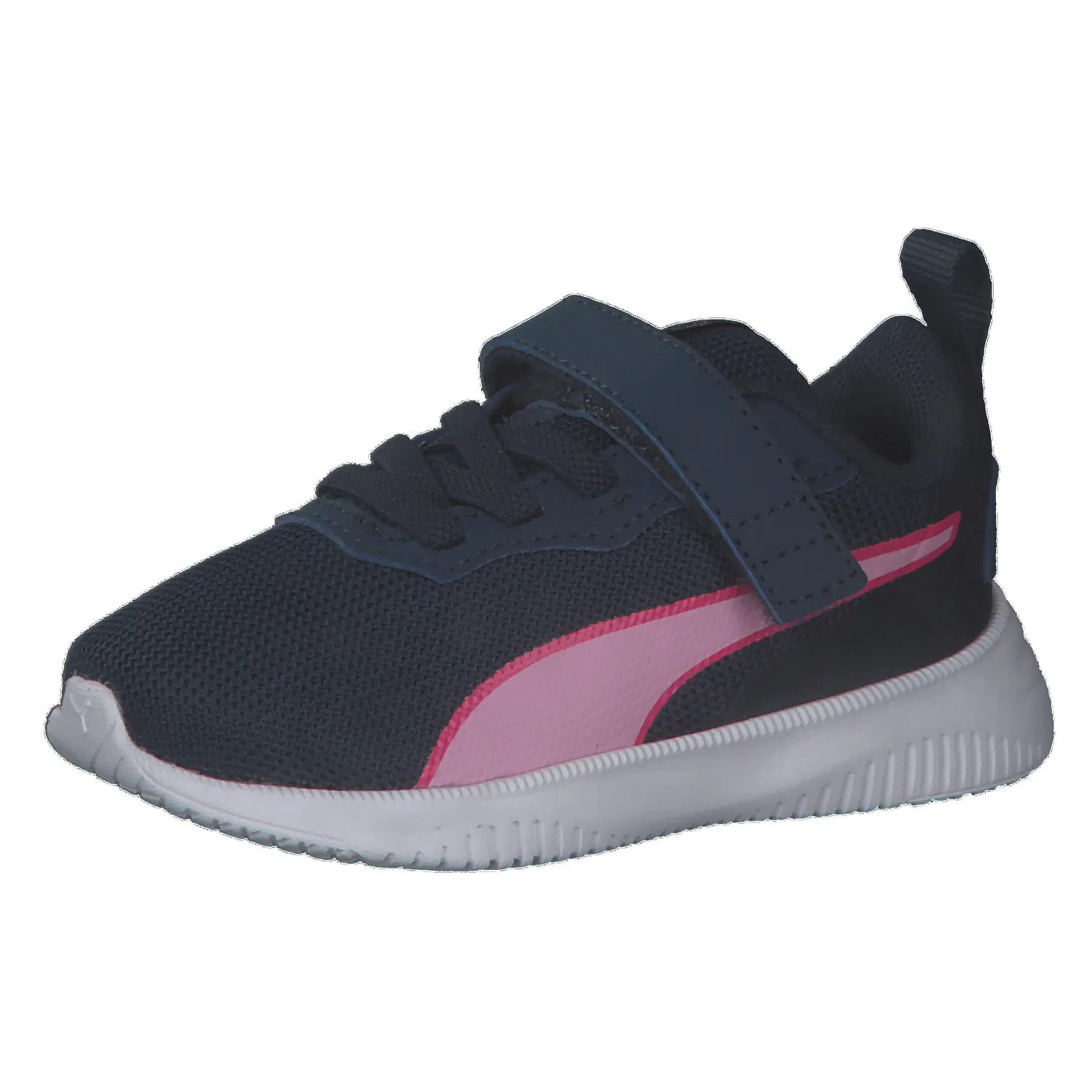 Детские кроссовки с гибкой подошвой Flyer Flex AC INF Puma, Dunkelblau Rosa