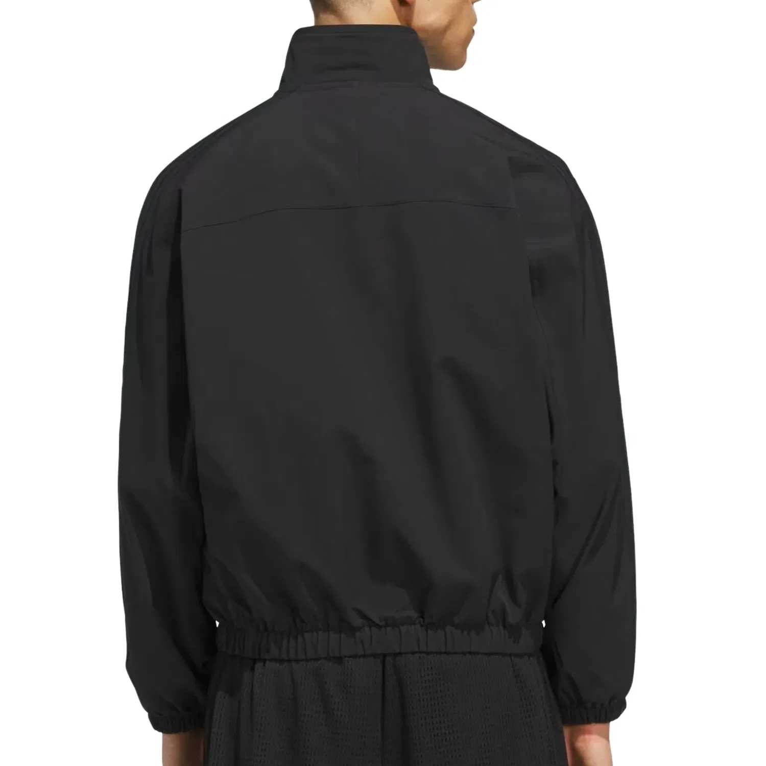 Мужская куртка для баскетбола Woven Track Jacket Asia Sizing 'Black' adidas, черный — фото 3
