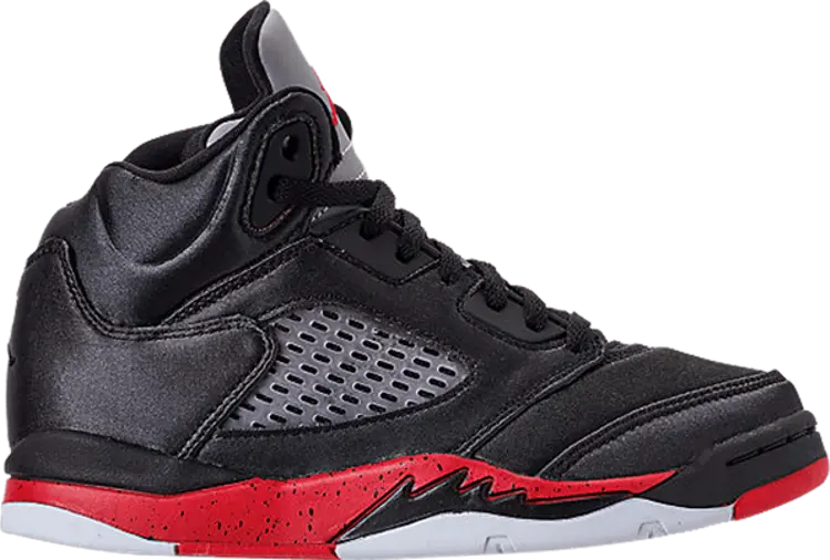 

Кроссовки Air Jordan 5 Retro TD Satin Bred, черный