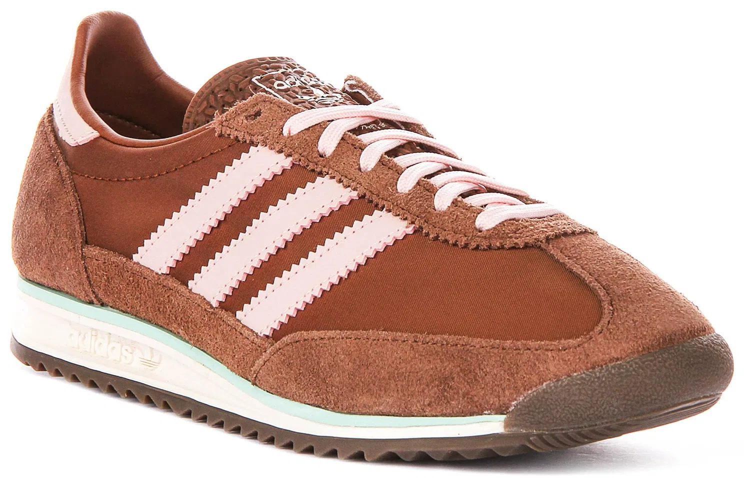 Детские кроссовки для мальчиков с полосками Sl72 Og Adidas Originals, Bronze Layer Cream White Black Core