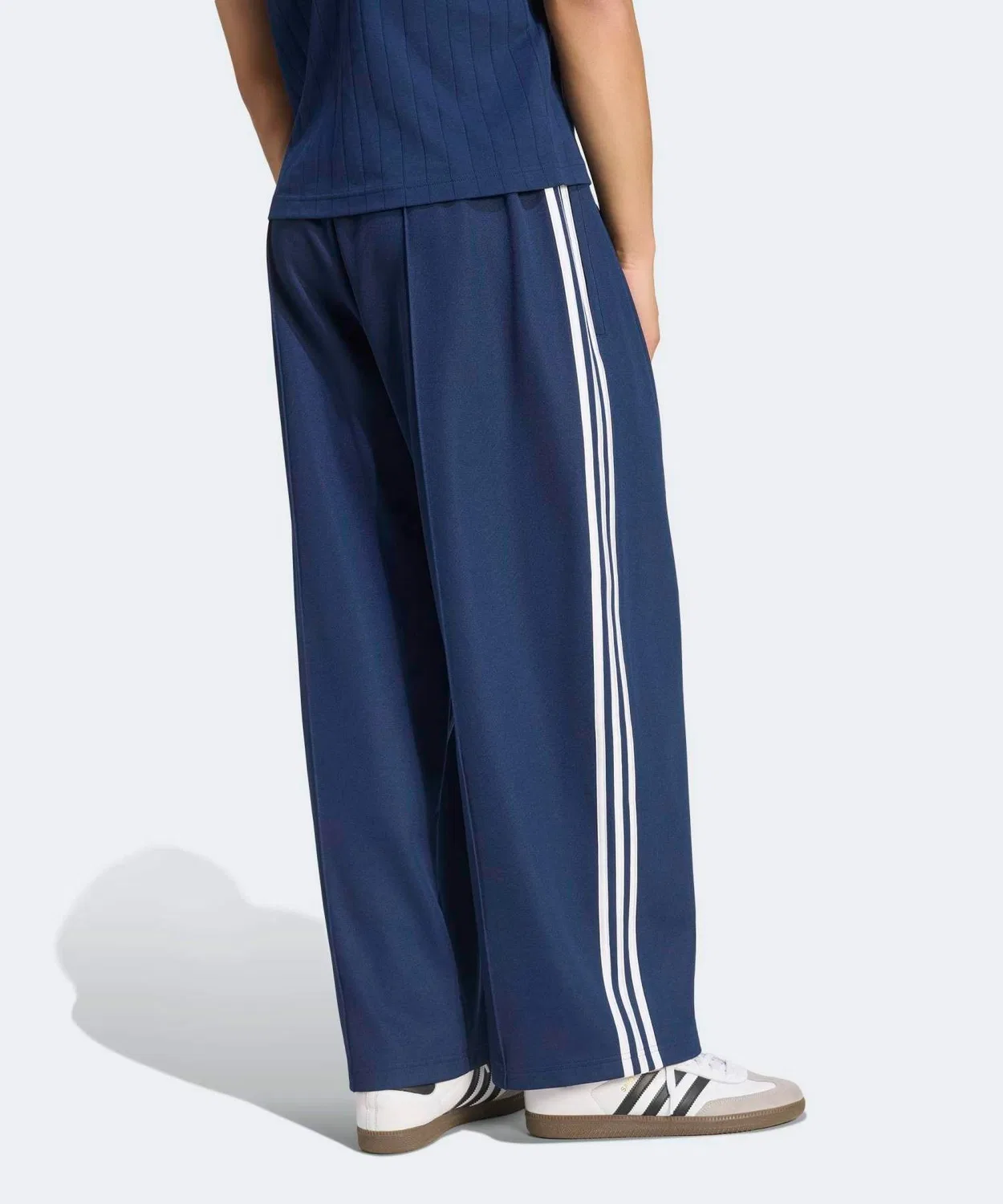Мужские спортивные штаны свободного кроя с утяжкой Adidas Originals, Blue — фото 2