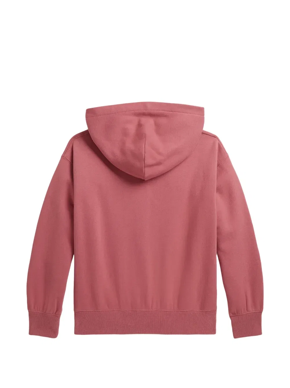 Худи Pony на молнии Polo Ralph Lauren Kids, розовый — фото 2