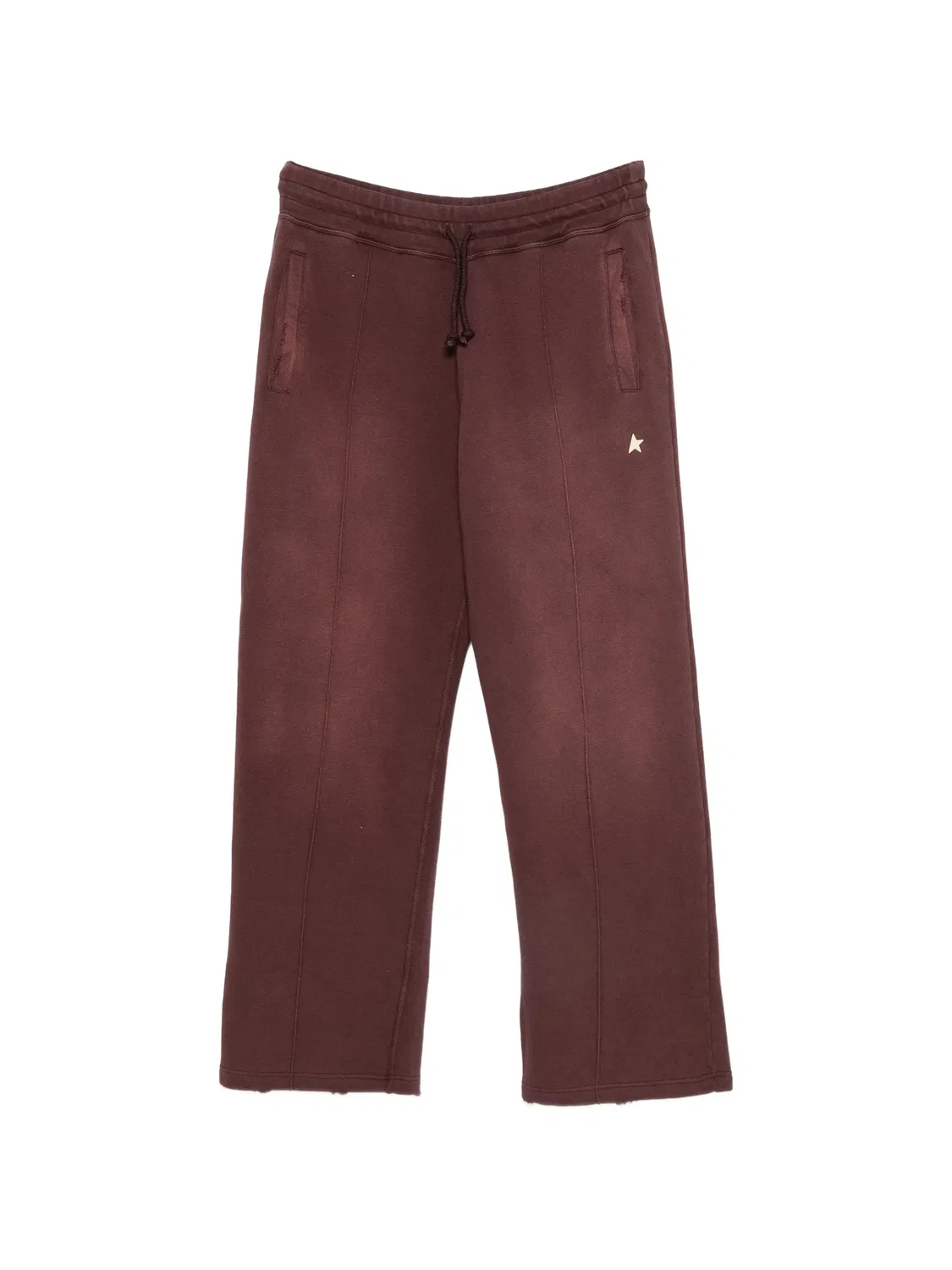 Трековые брюки с кулиской, красные Golden Goose, красный