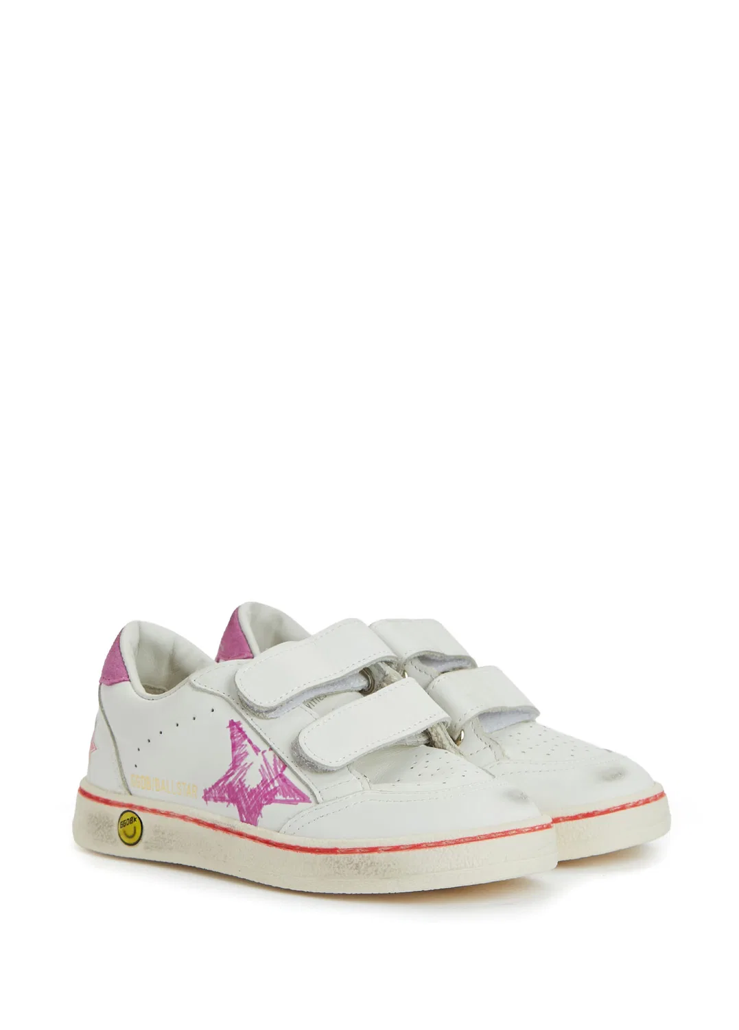 Кроссовки Ballstar Golden Goose, multi white — фото 2