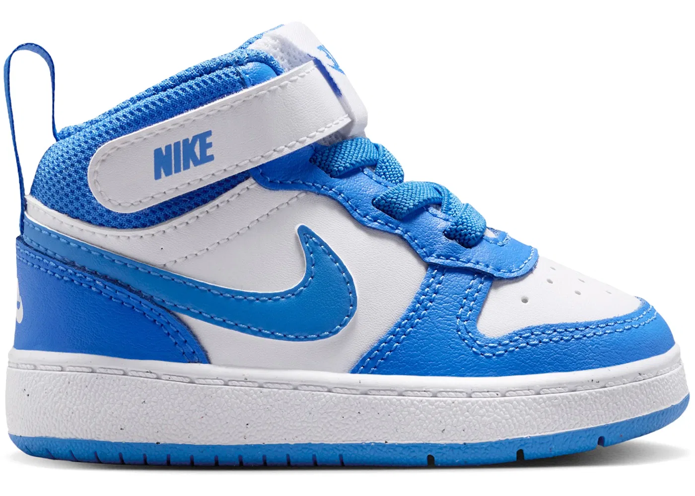 Детские кроссовки с высоким верхом Nike Court Borough Mid 2 Nike, White/Blue Crystal/White/Blue Crystal