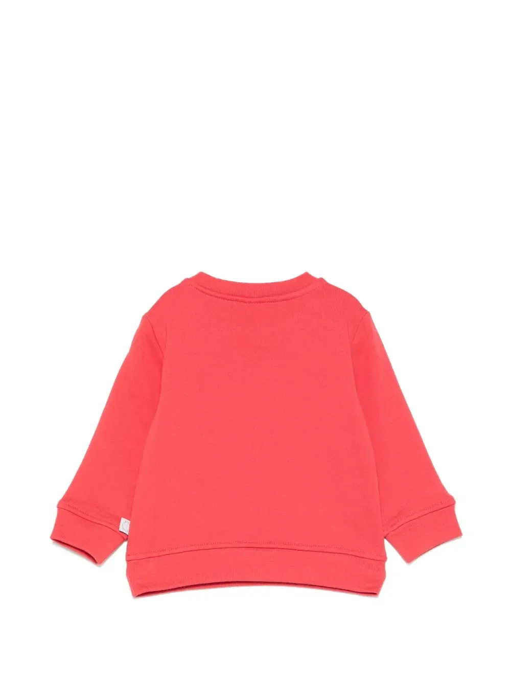 Свитшот с логотипом и нашивкой в виде голубя Stella Mccartney Kids, красный — фото 2