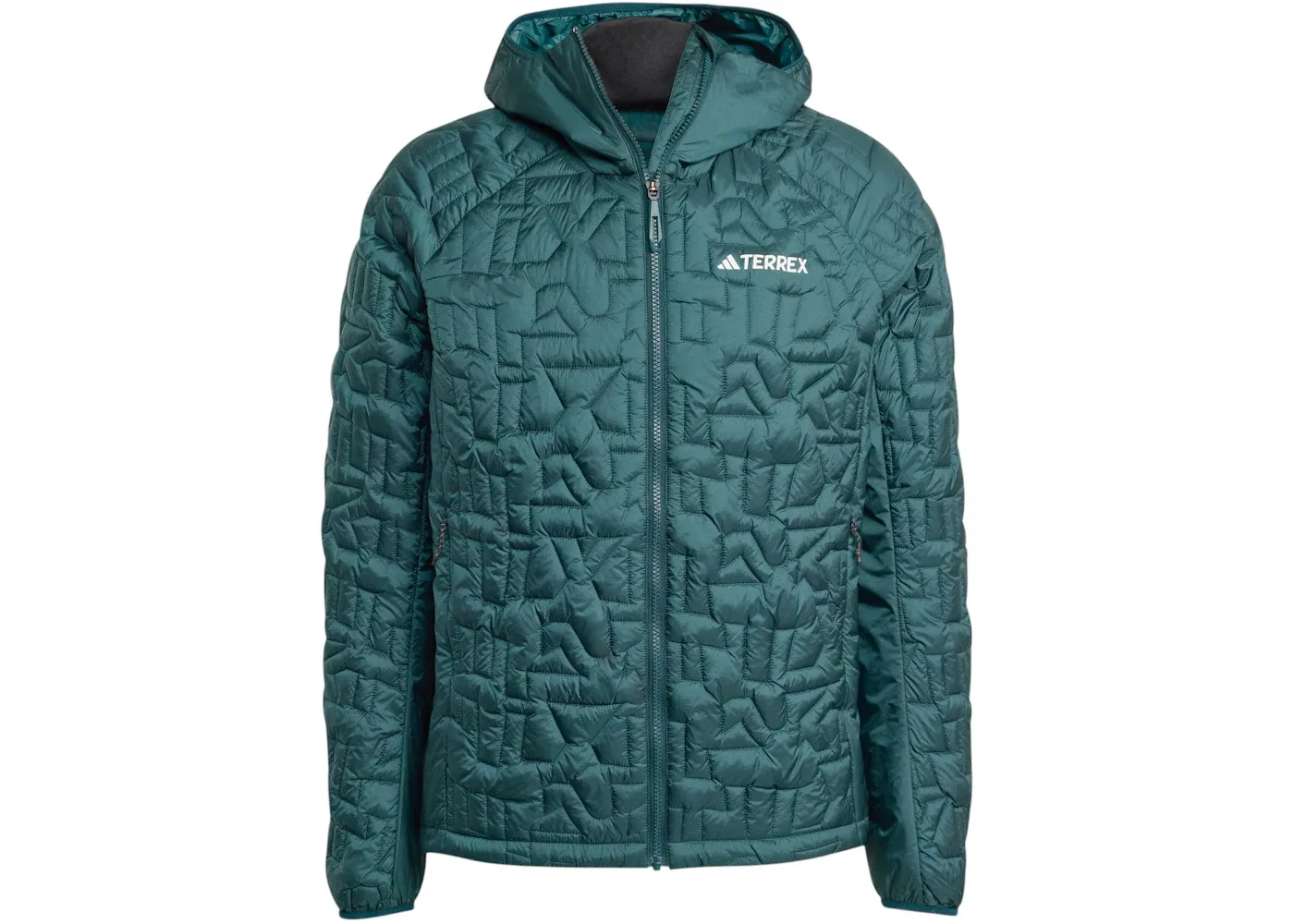 Мужская куртка с капюшоном утепленная Primaloft Adidas, Aurora Ivy