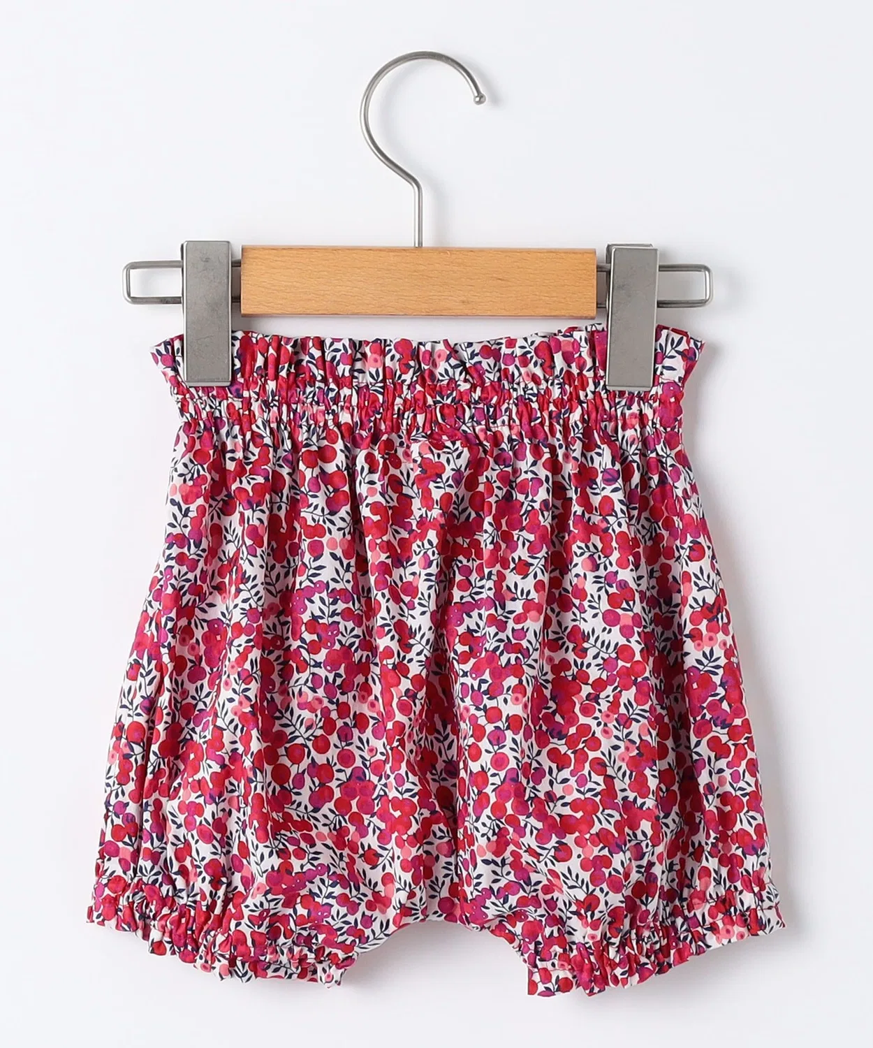 Детские шорты-булма с принтом Liberty Baby Bloomers SHIPS, Pink — фото 2