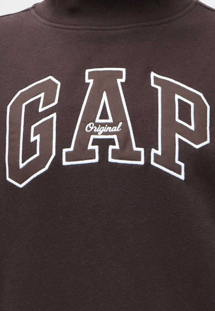 Толстовка GAP шоколадного цвета — фото 3