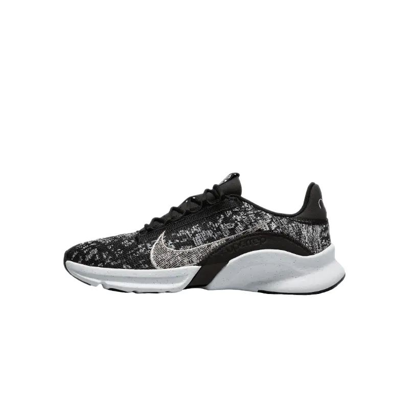Кроссовки Nike SuperRep Go 3 Next Nature Flyknit, серый/черный/белый