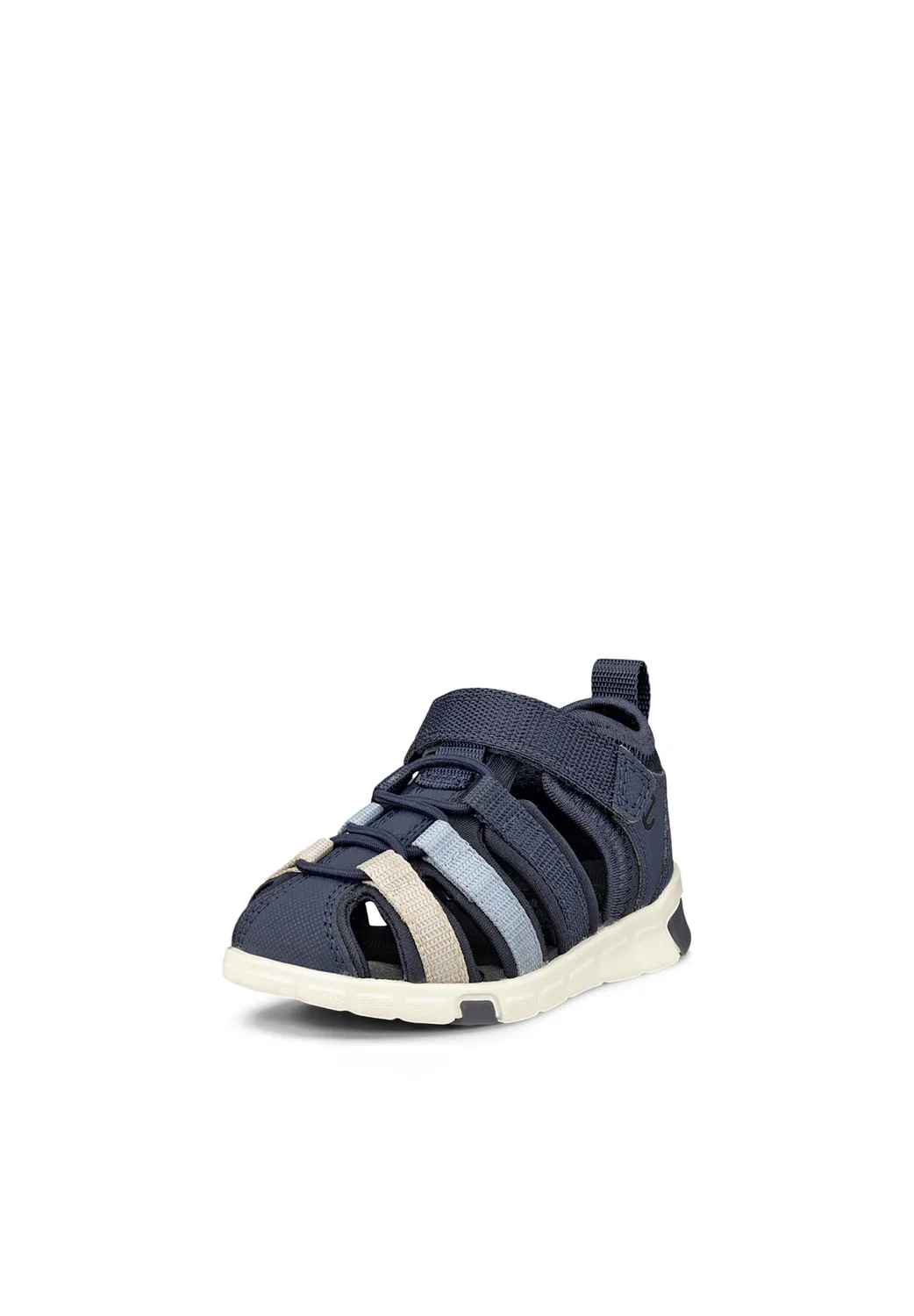 Сандалии Ecco MINI STRIDE, темно-синие с небесно-голубым