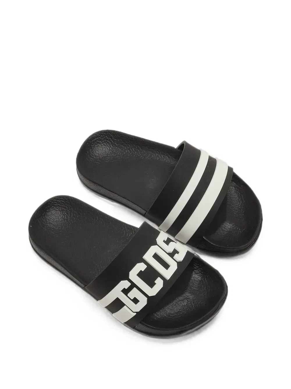 Сандалии с аппликацией-логотипом Gcds Kids, черный — фото 3