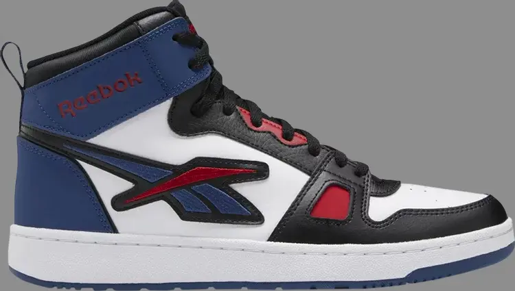 

Кроссовки resonator mid 'white batik blue' Reebok, белый