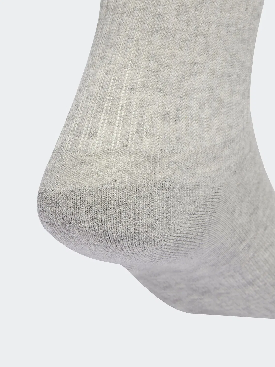 Носки повседневные Crew Socks 6 Pack adidas, белые — фото 4