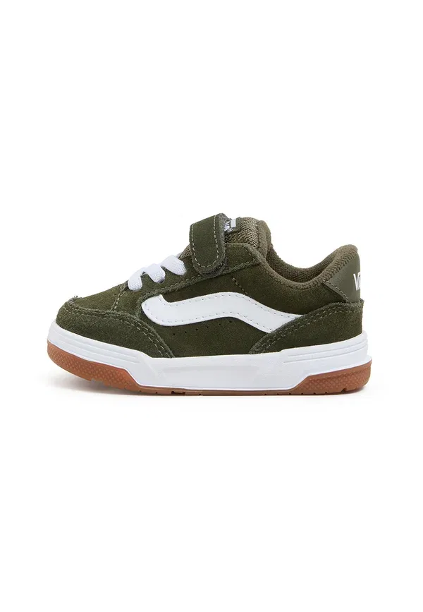 Кроссовки из кожи, Hylane v, Vans, Dark Green, темно-зеленый