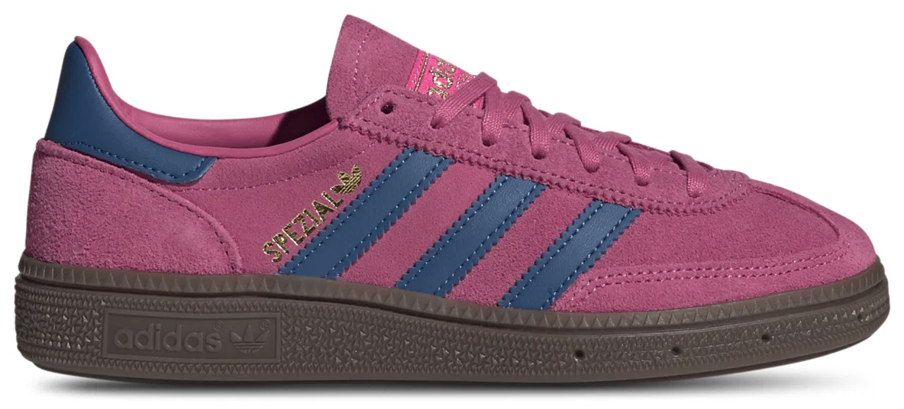 Кроссовки для мальчиков Handball Spezial Adidas, цвет Dark Marine/Shock Pink/Gum