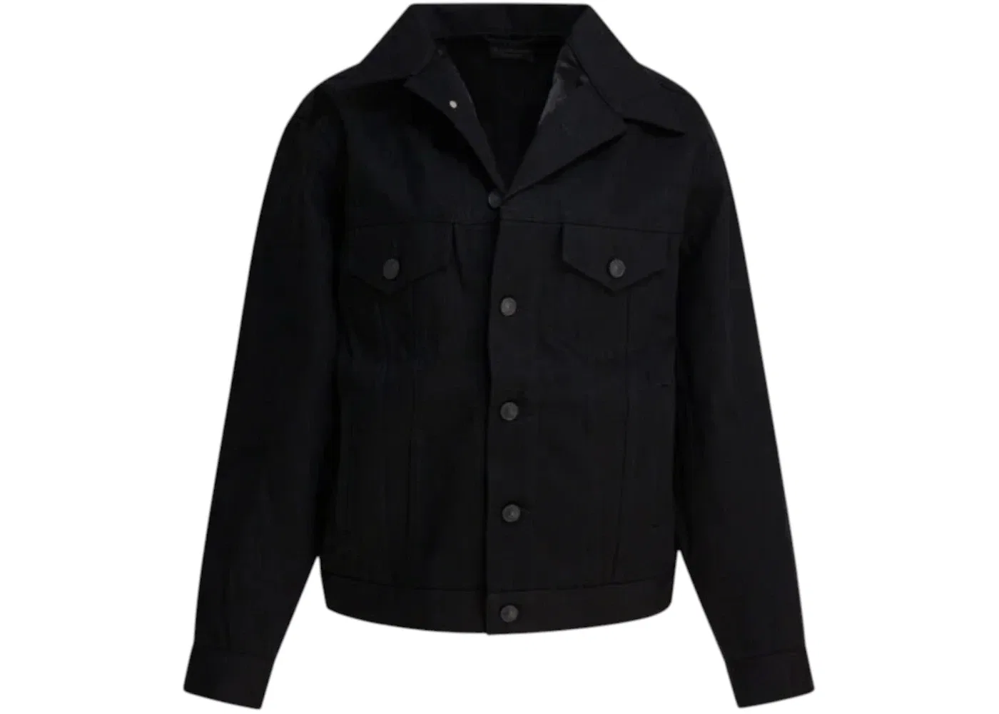 Мужская куртка с принтом Standing Jacket Balenciaga, черный