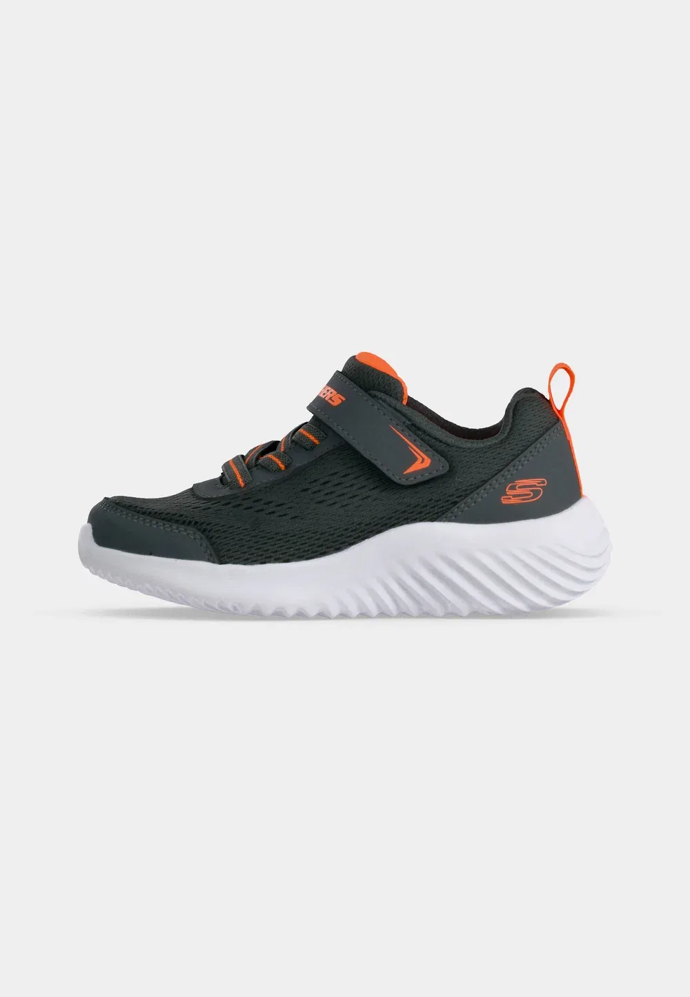 Баундер - кроссовки Skechers, Charcoal/Orange — фото 2