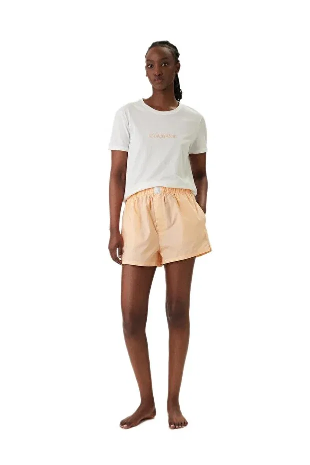 Женский комплект пижамы с коротким рукавом Calvin Klein, Orange