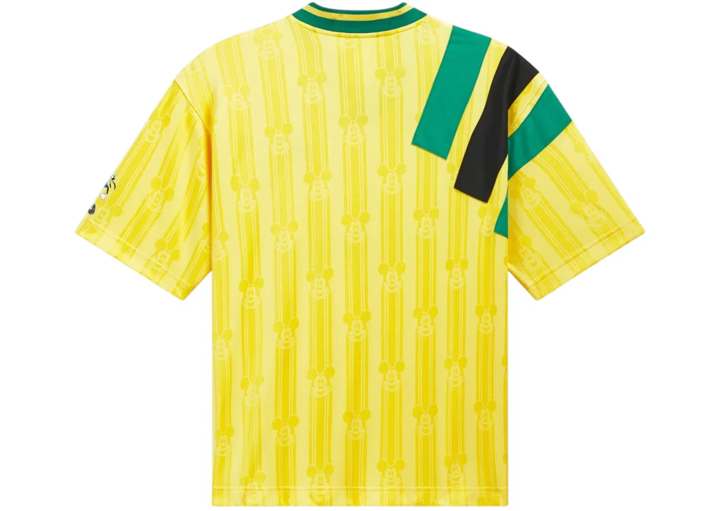 Мужская футбольная джерси с принтом Adidas x Brain Dead x Disney Jersey, Bold Gold — фото 2