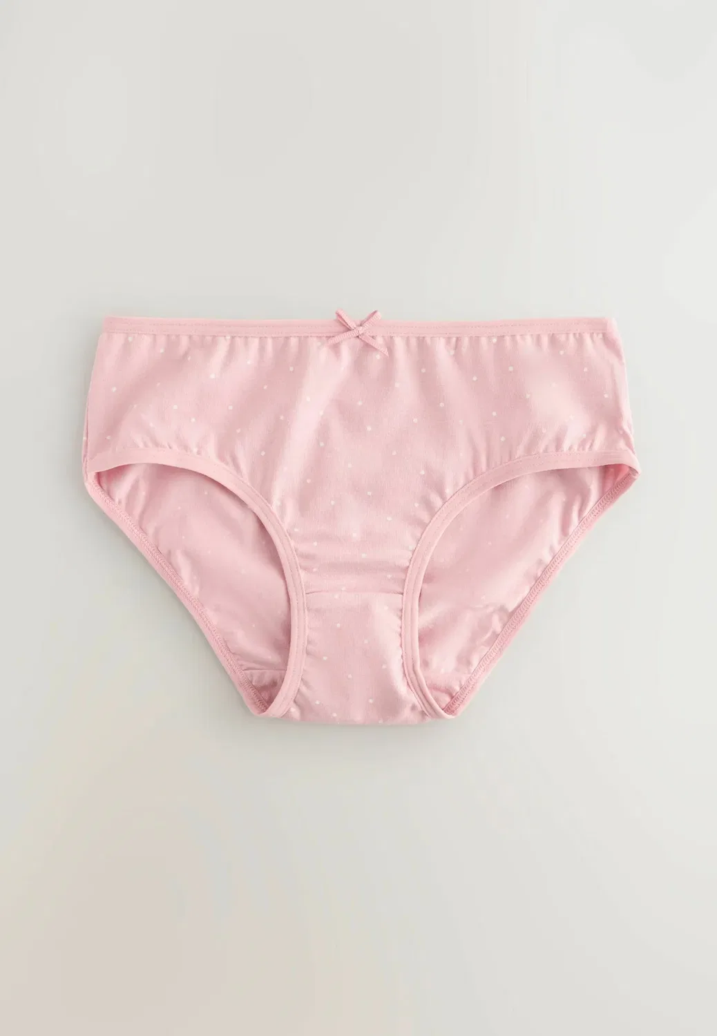 Трусы стандартного кроя, упаковка из 10 штук Next, Mocha Pink Dot — фото 2
