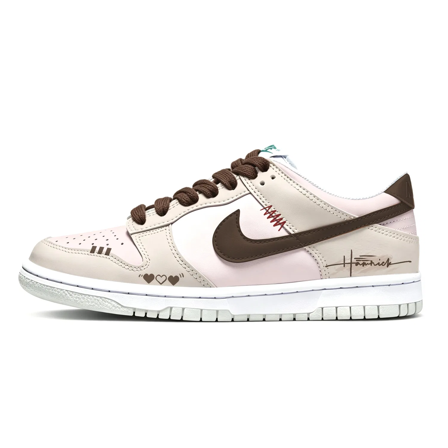 Детские кроссовки для скейтбординга Nike Dunk, Milk Coffee — фото 3