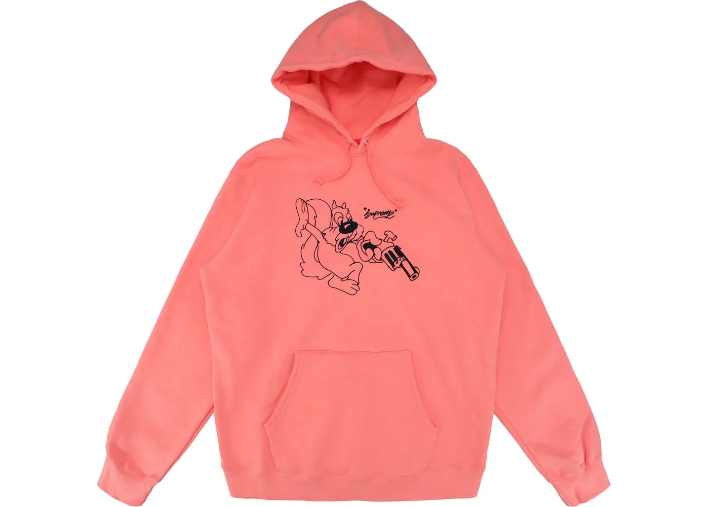 Мужская худи с капюшоном модель Sweatshirt Supreme, Coral