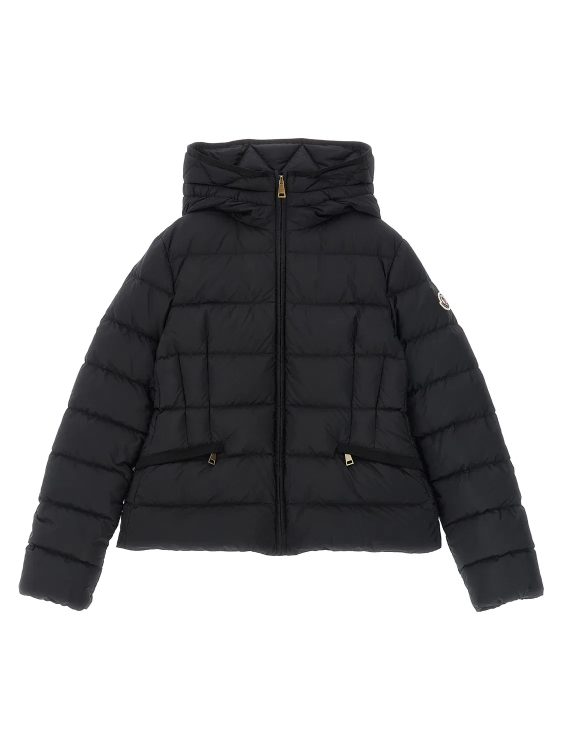 Пуховик Авоче Moncler Enfant, черный