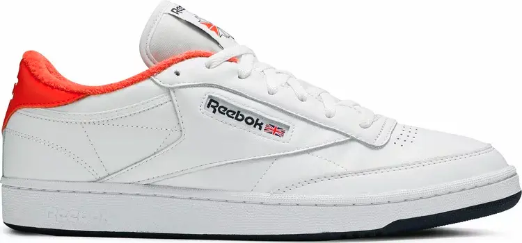 

Кроссовки eric emanuel x club c 85 'energy orange' Reebok, белый