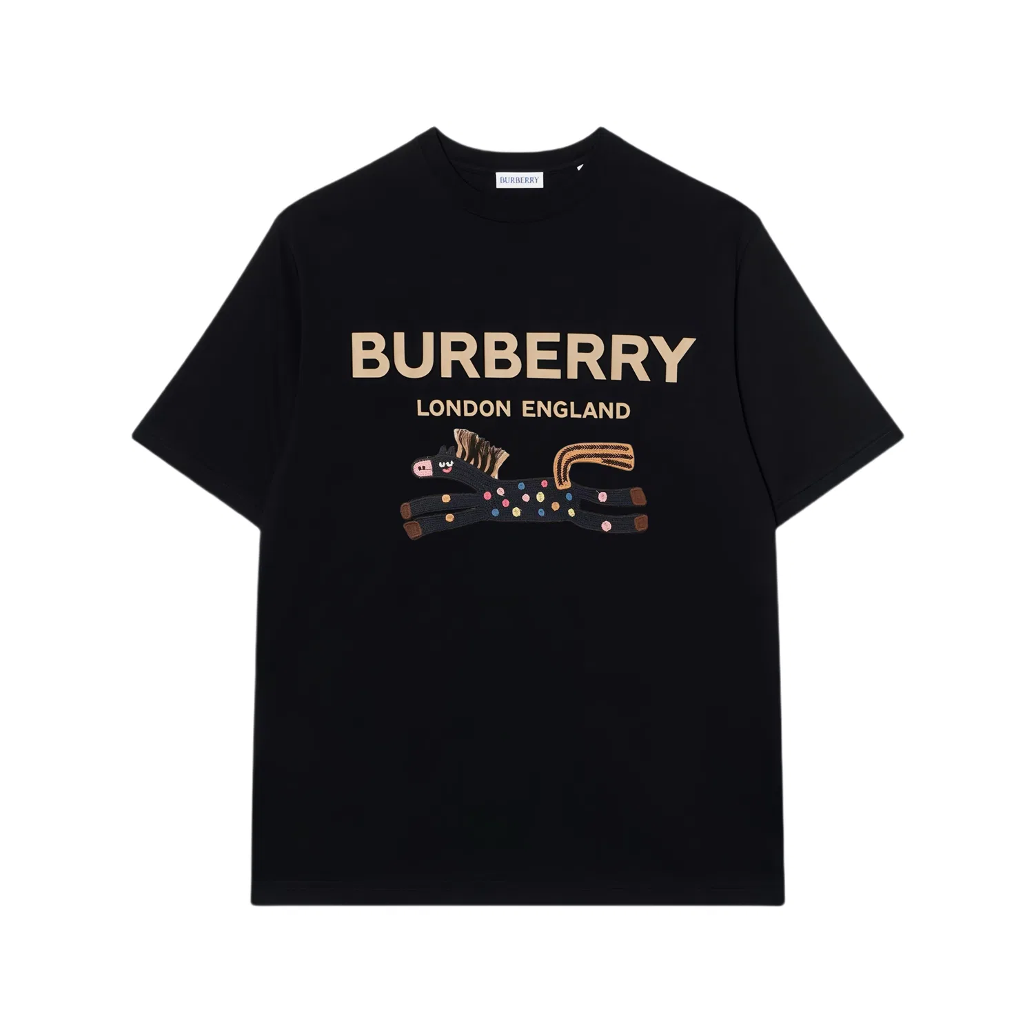 Футболка мужская Burberry Pony Pentium с круглым вырезом