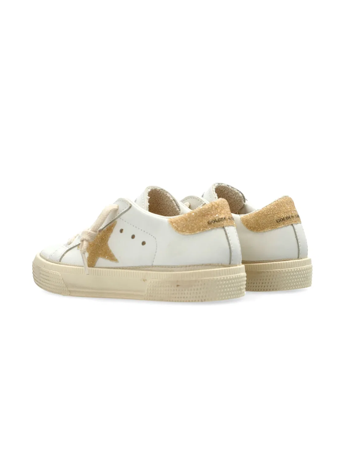 Кроссовки из телячьей кожи Golden Goose, белый — фото 3