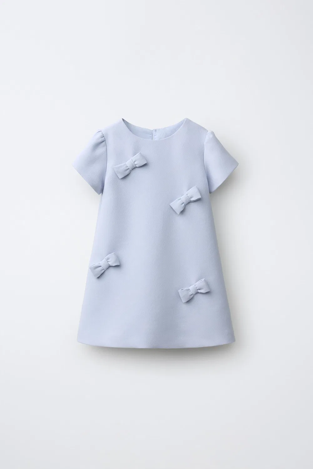 Платье с бантом ZARA, Pastel blue