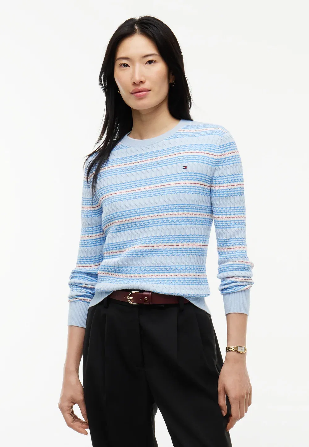 Джемпер Tommy Hilfiger, Sky Blue Ecru