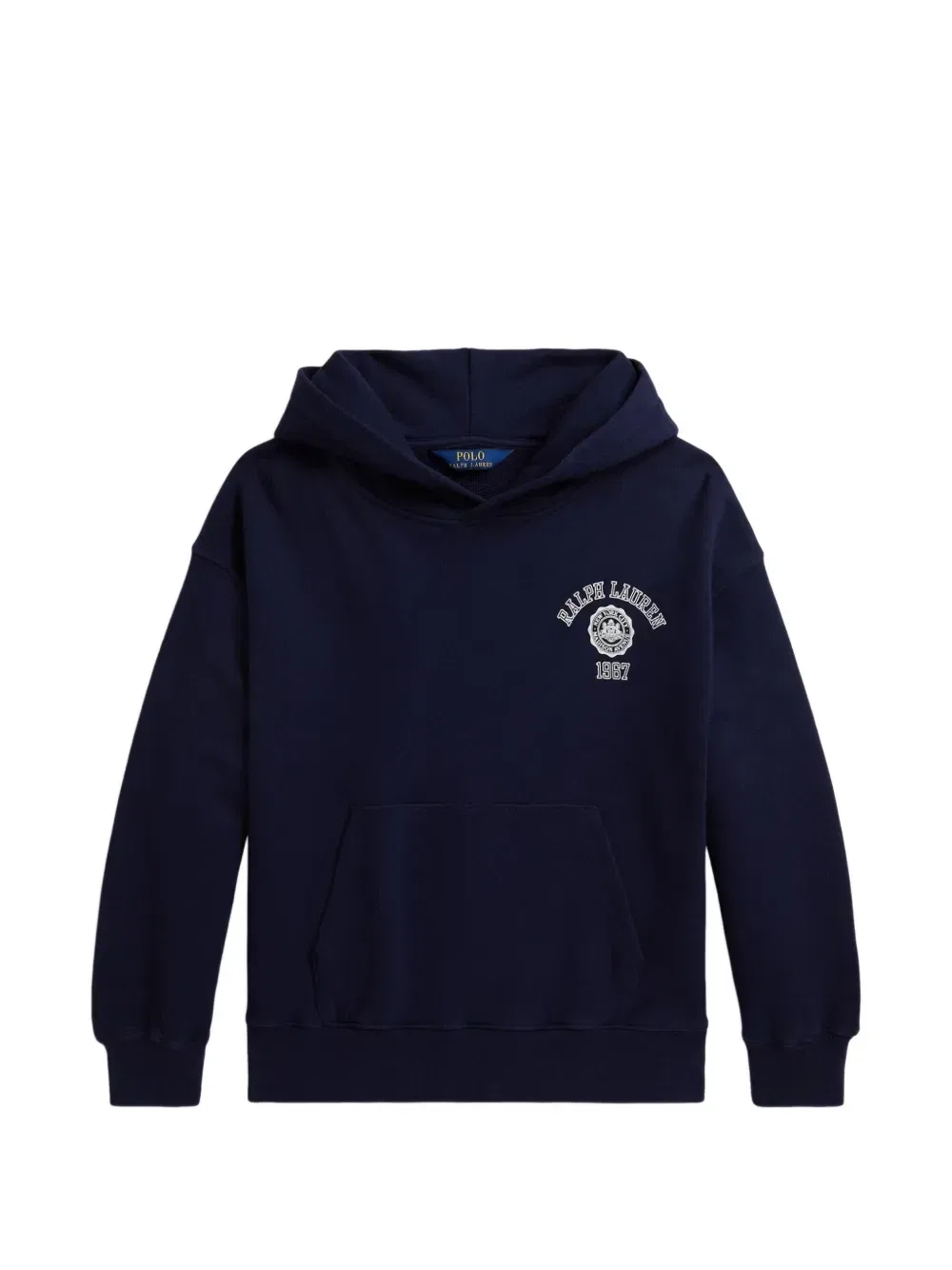 Худи Collegiate Polo Ralph Lauren Kids, синий
