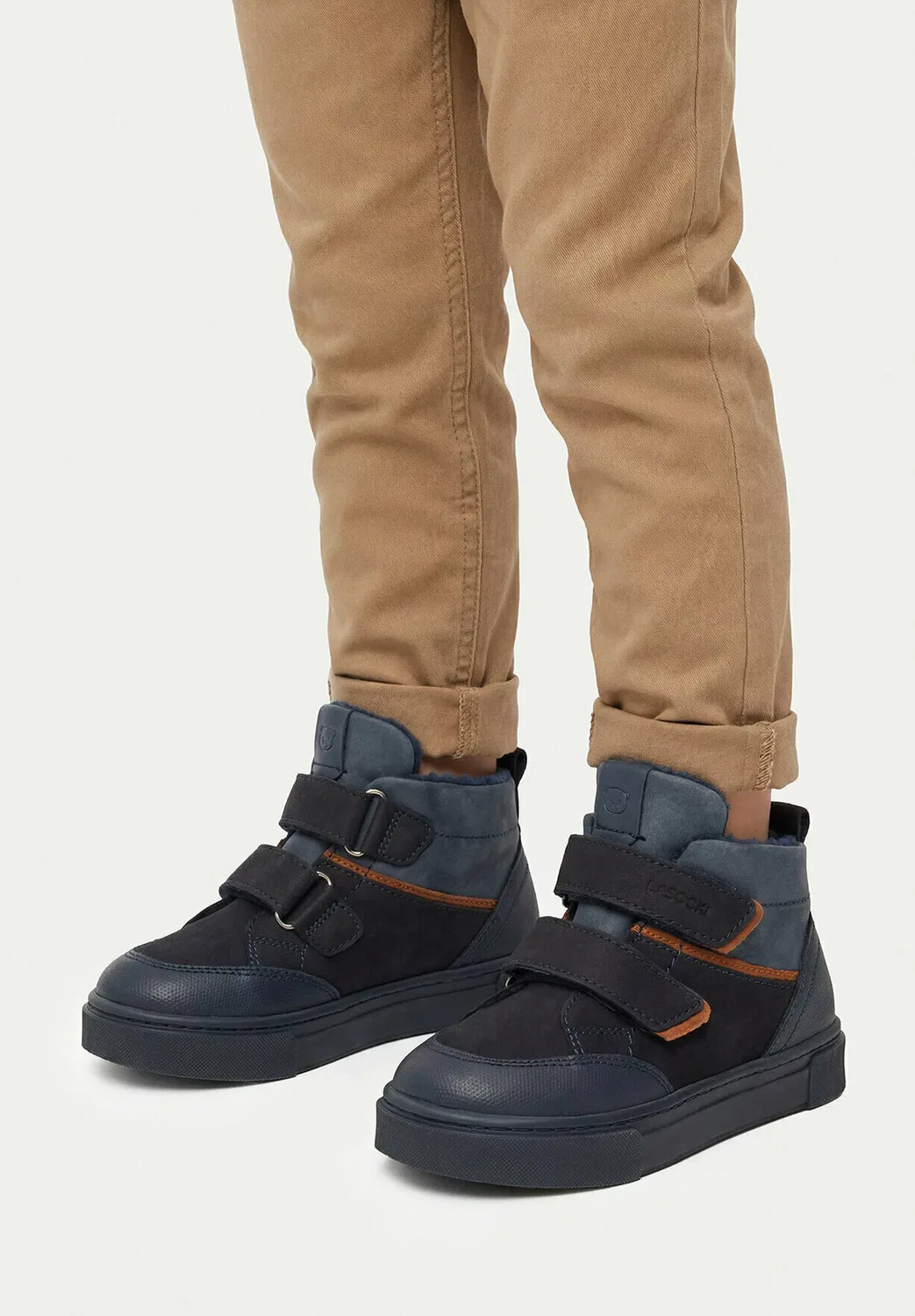 Ботинки для мальчика 5907964258216 - зимние ботинки Lasocki Kids, Navy