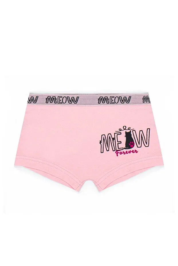 Детское для девочек белье с принтом Bustier Shorts Öts, Pink — фото 3