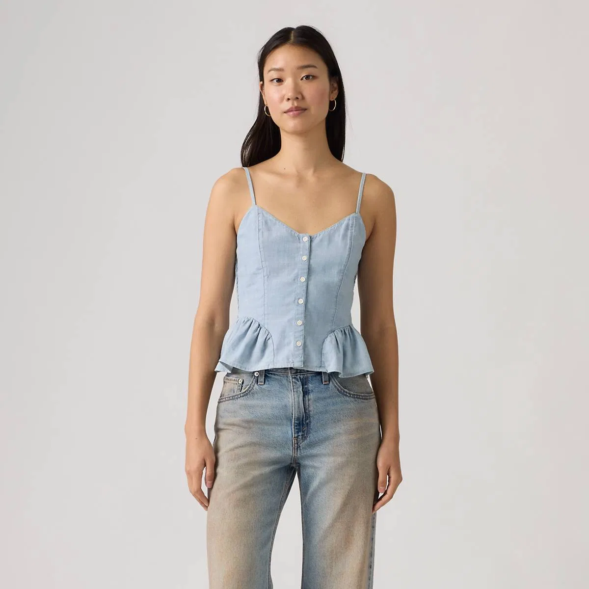Блузка Моне Levi's, Soft Current - Light Wash — фото 3