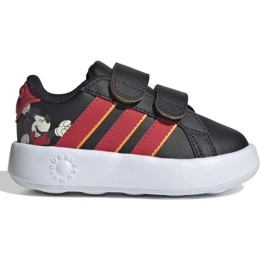 Кроссовки повседневные с принтом Grand Court Mickey Mouse CF I adidas, Черный