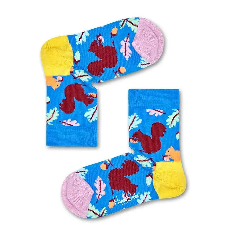 Носки с белками Happy Socks, синий