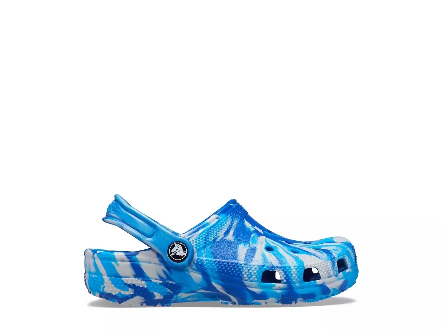Клоги Classic Marbled, синий, Crocs — фото 4