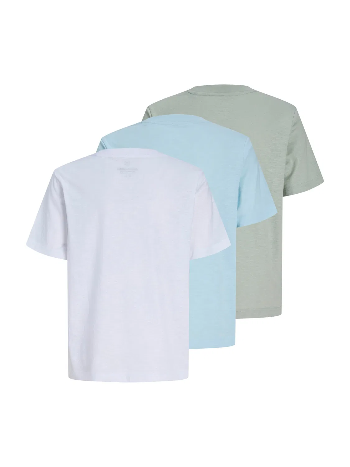 Футболка 'JCOFusion' Jack & Jones Junior, Light Blue/Green/White — фото 2