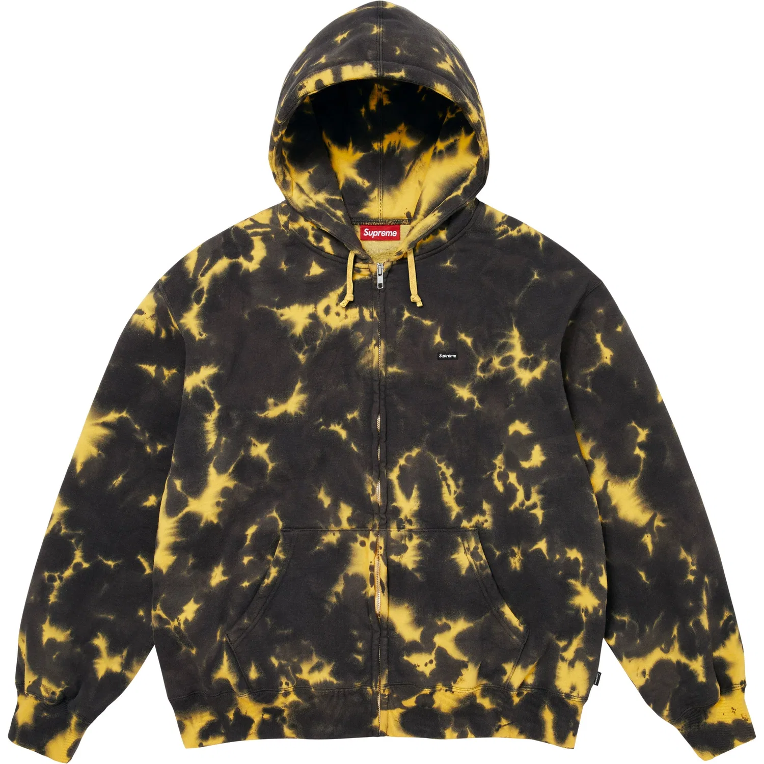 Свитшот Supreme с капюшоном, Tie Dye/Tie-Dye