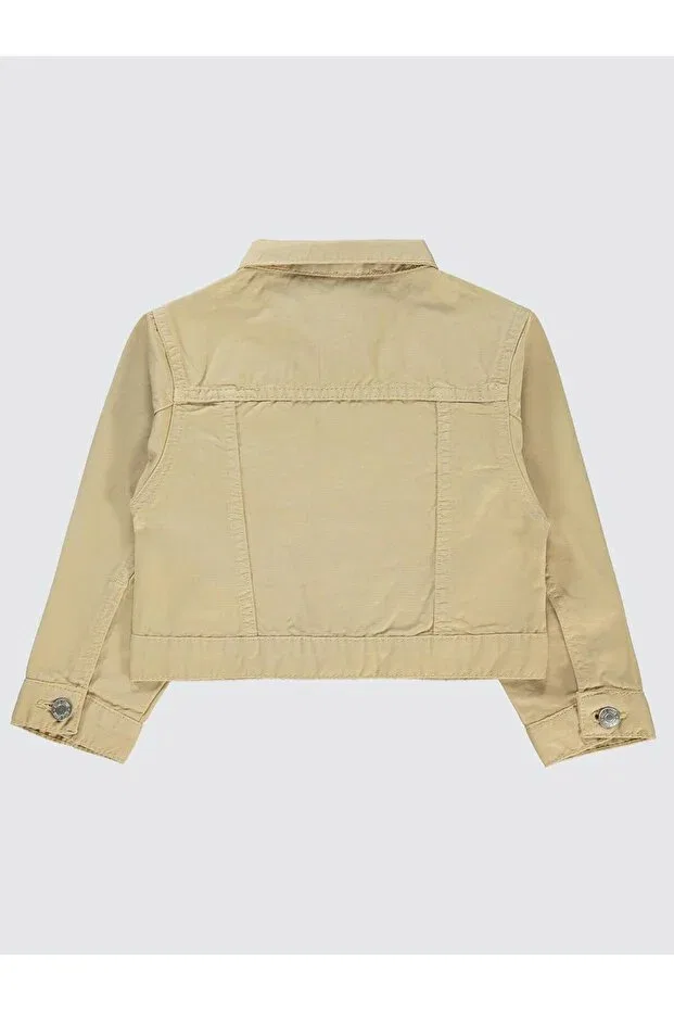 Детский жакет для девочек хлопковый Keten 2-5 years old jacket Civil Girls, Beige — фото 2