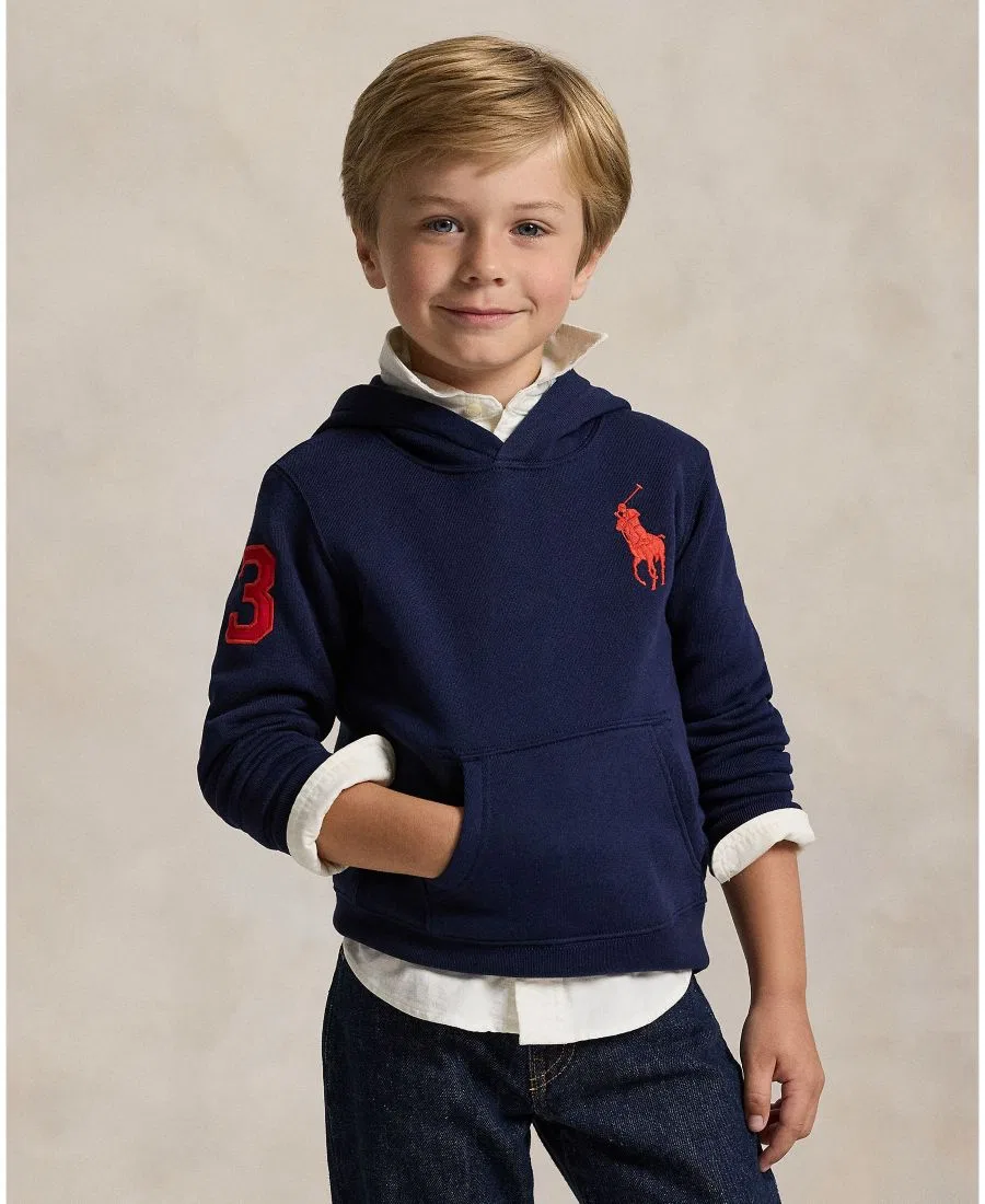 Худи с фирменной вышивкой Big Pony Polo Ralph Lauren, Navy